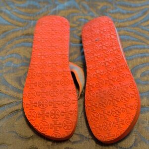 Tory Burch Bright Red Sole Sandals
